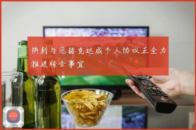 热刺与范赫克达成个人协议正全力推进转会事宜